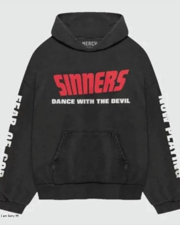 Fear Of God Sinners Black Hoodie