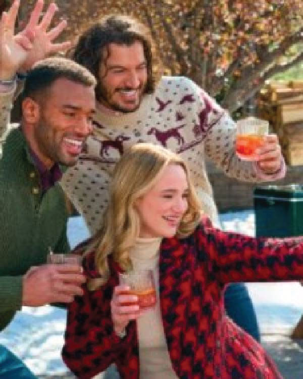 Finding Mr Christmas Dog Printed Sweater