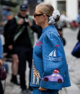 Freya Dalsjo Copenhagen Fashion Week SS26 Denim Jacket