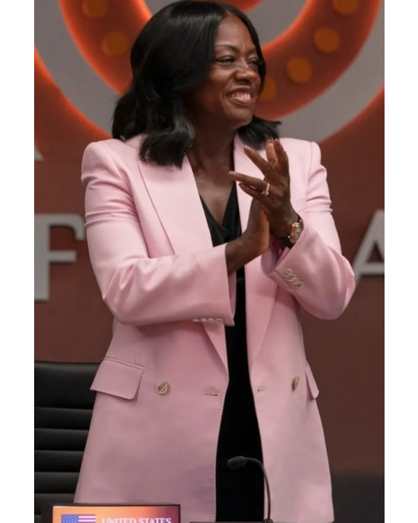 G20 Viola Davis Pink Blazer