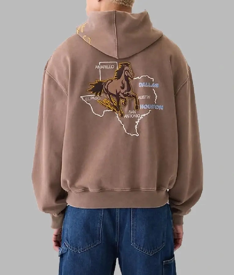 Gap Texas Brown Hoodie