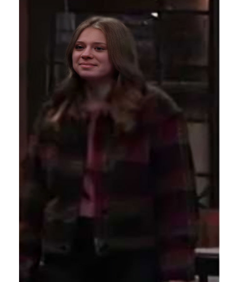 General Hospital Charlotte Cassadine Plaid Shirt