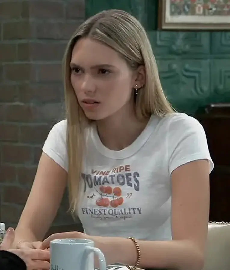 General Hospital Charlotte Cassadine Tomatoes T-Shirt
