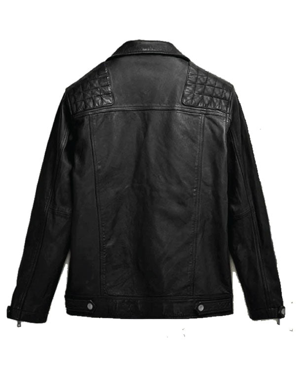 Trending Ironwood Black Biker Leather Jacket