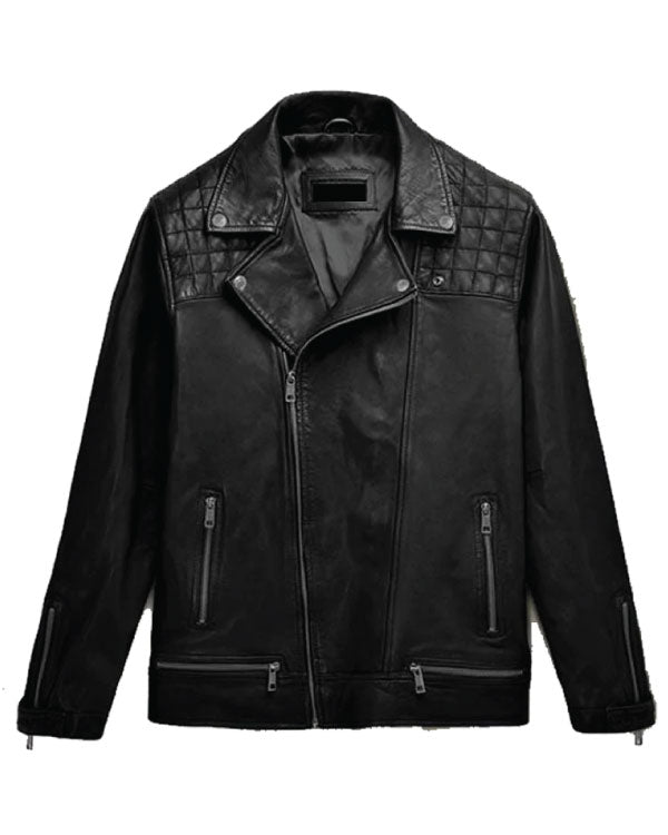 Trending Ironwood Black Biker Leather Jacket