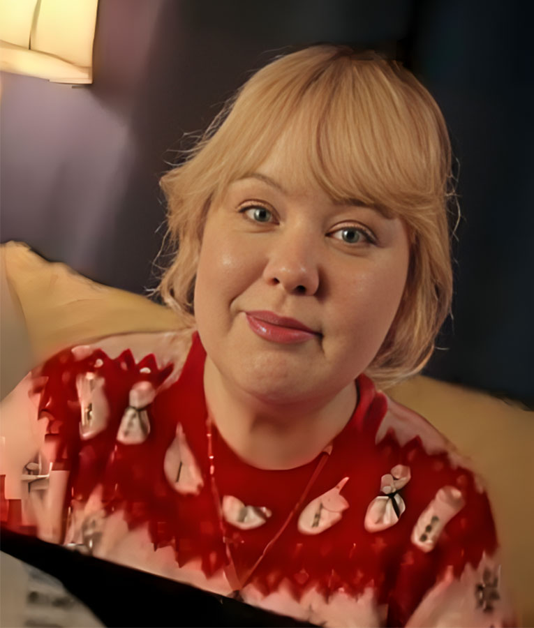 Doctor Who Joy Almondo Snowman Sweater