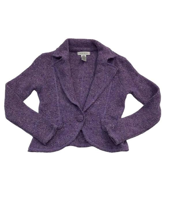 Ghost Whisperer S01 Jennifer Love Hewitt Purple Soft Cardigan
