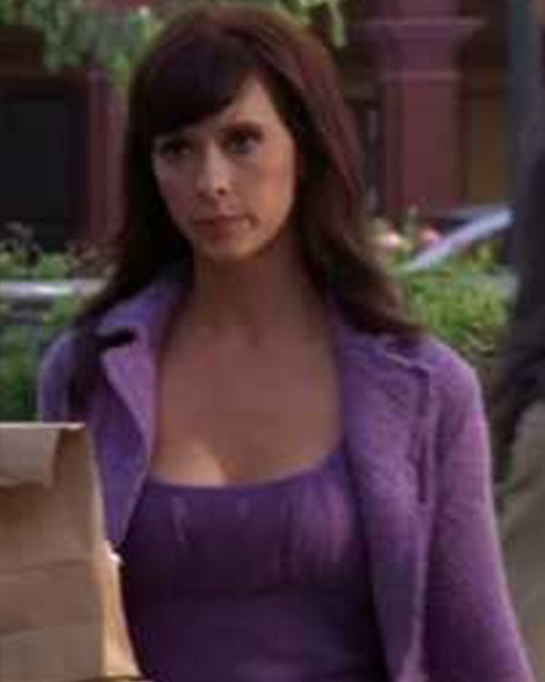 Ghost Whisperer S01 Jennifer Love Hewitt Purple Soft Cardigan