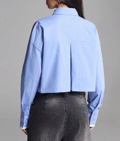 Ghosts US S04 Blue Cropped Shirt