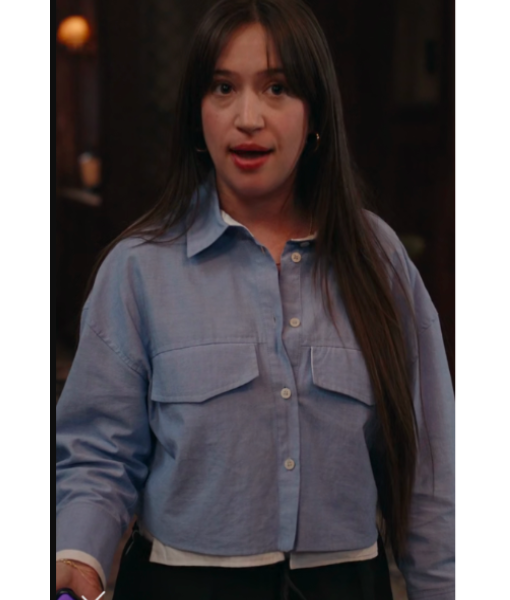 Ghosts US S04 Blue Cropped Shirt