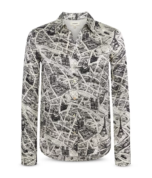 Leverage – Redemption S03 Gina Bellman Printed Shirt