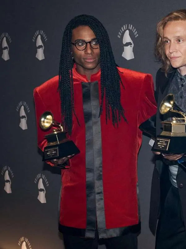 Tijan Njie Girl You Know It’s True Red Coat