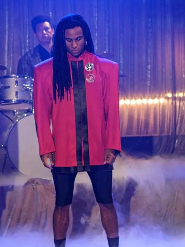 Tijan Njie Girl You Know It’s True Red Coat