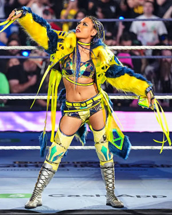 Giulia Money In The Bank 2025 Yellow Jacket