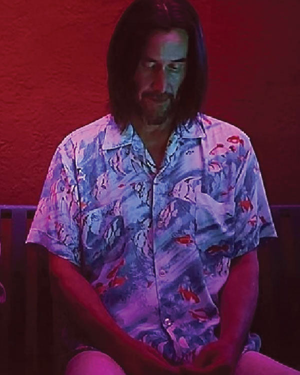 Good Fortune 2025 Keanu Reeves Fish Printed Shirt