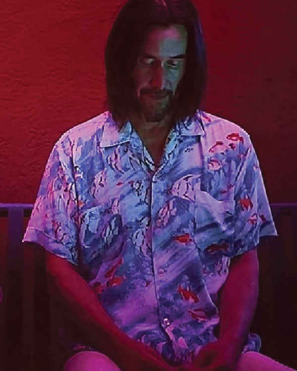 Good Fortune 2025 Keanu Reeves Fish Printed Shirt