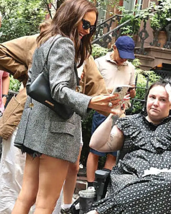 Good Sex 2025 Natalie Portman Grey Blazer