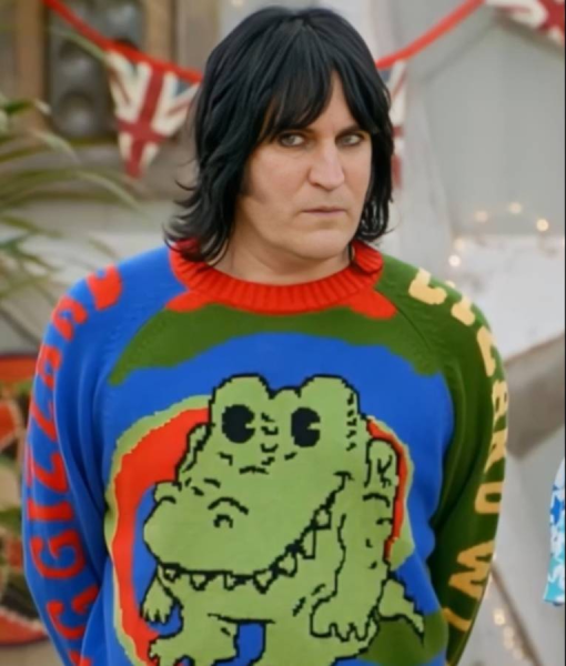 Great Celebrity Bake Off Noel Fielding Lizard Wizard Sweater