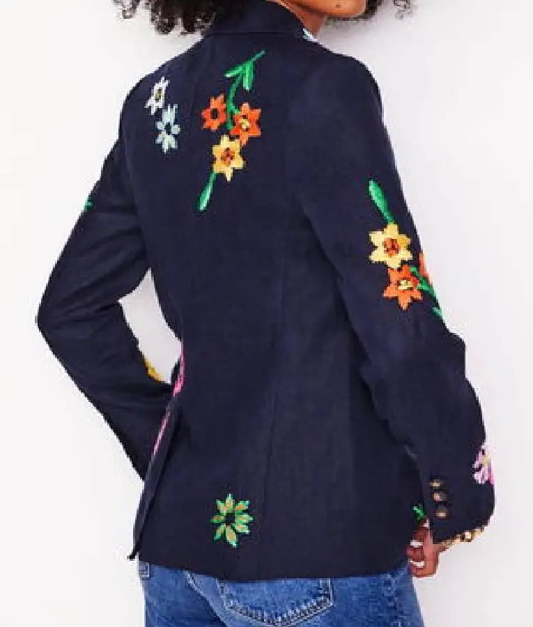 Great British Bake Off Prue Leith Floral Print Blazer
