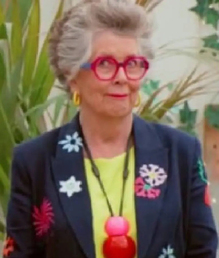Great British Bake Off Prue Leith Floral Print Blazer