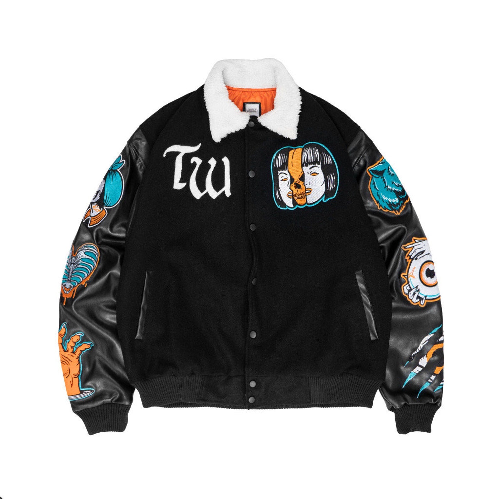 GrimReaperDeathDarkSpiritVarsityJacket