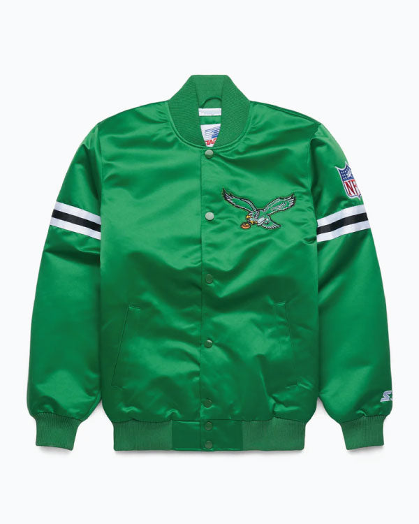 HOMAGE X Starter Eagles Satin Jacket