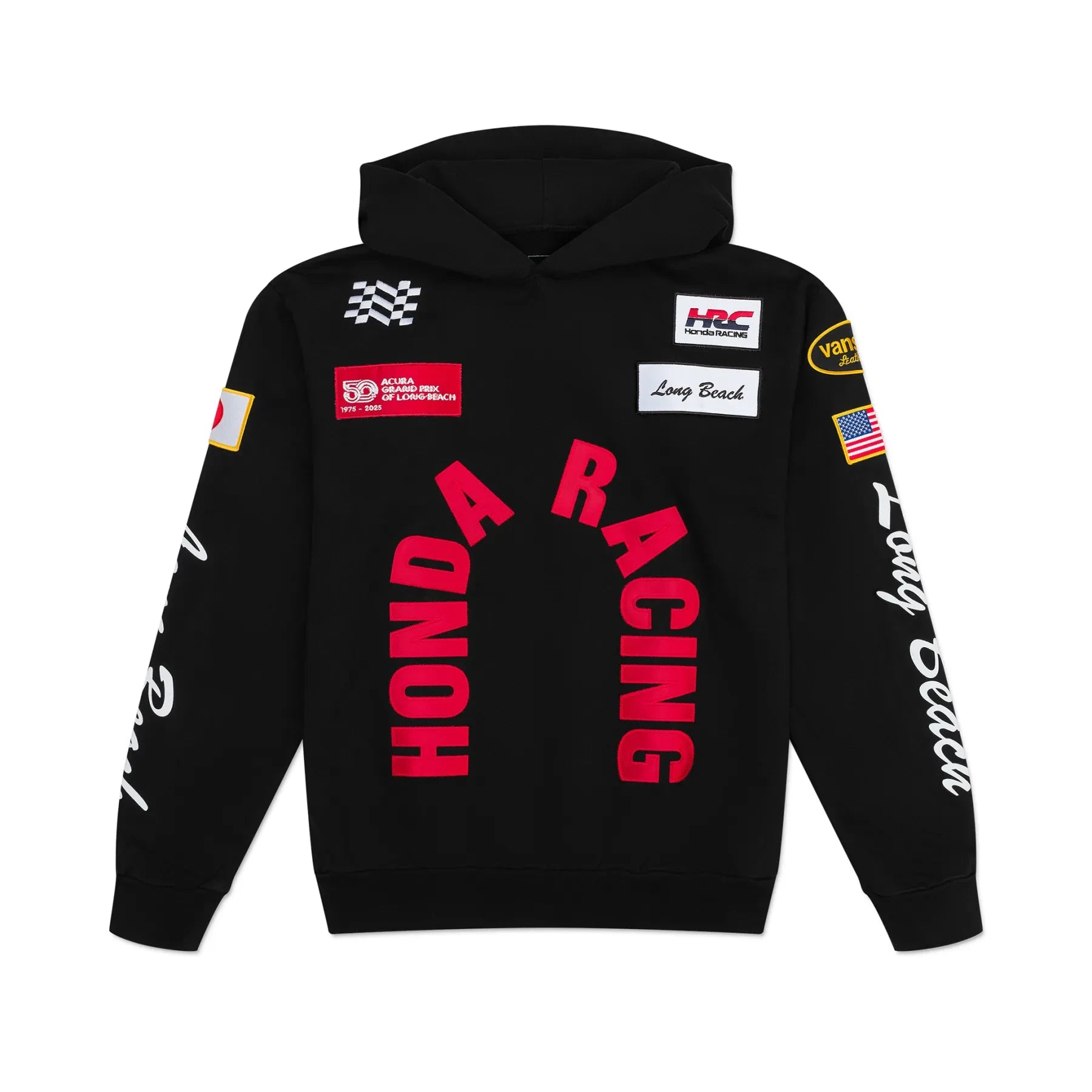 HRC x Vanson Capsule Black Hoodie