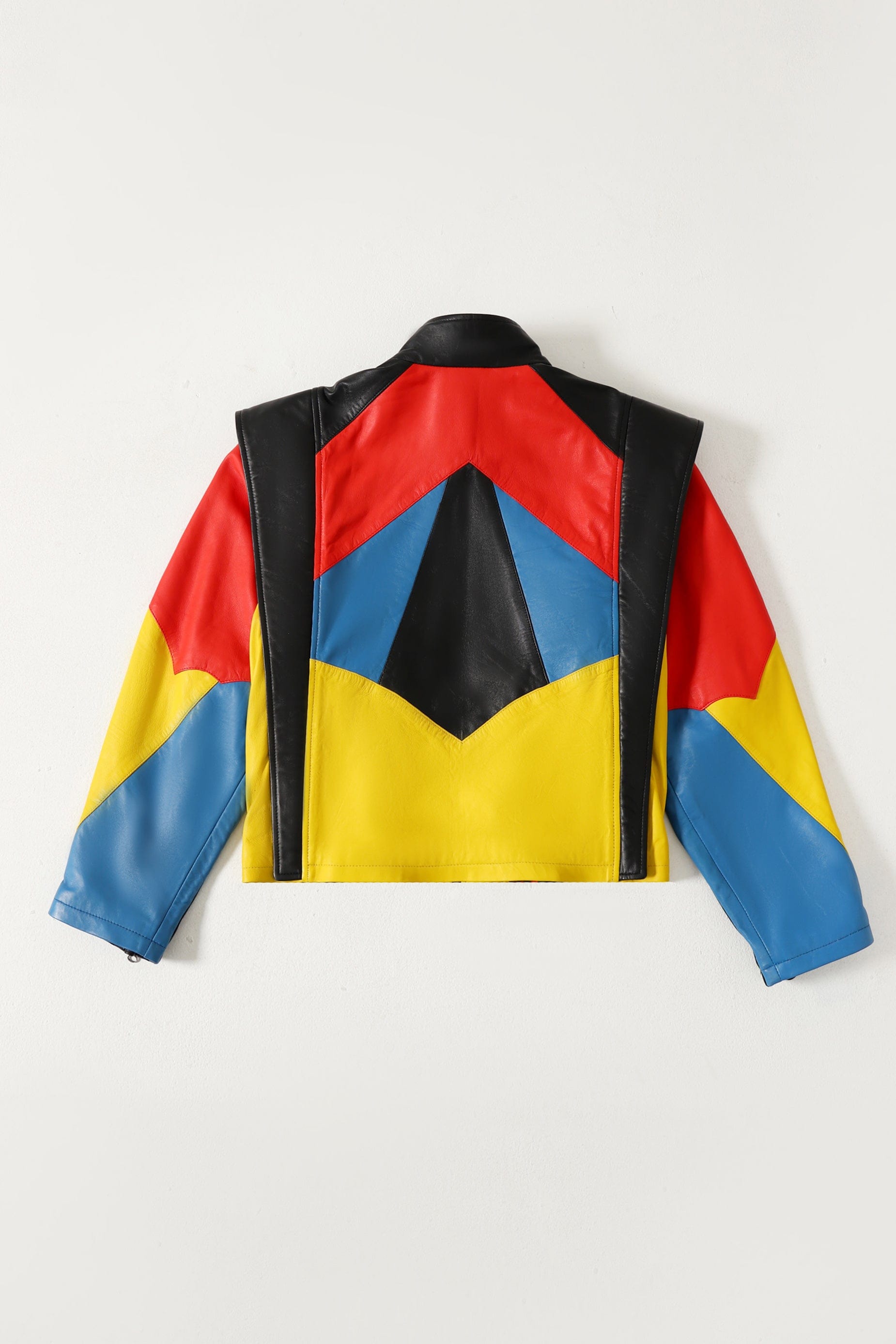 HandEmbroideredLeatherRacerJackets