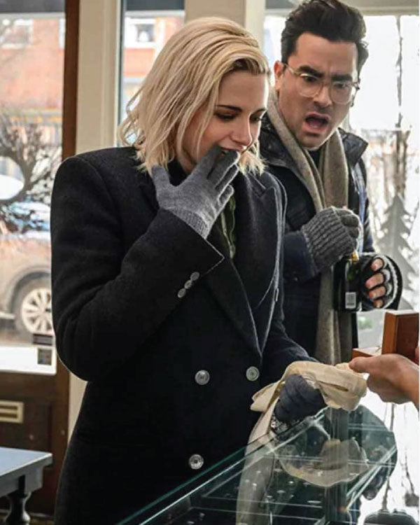 Happiest Season Kristen Stewart Coat