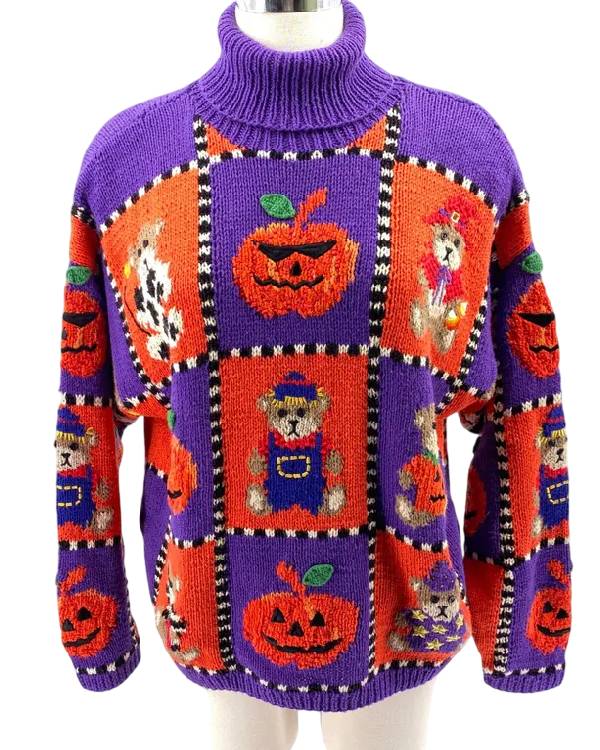 Haul Out the Halloween Wes Brown Knitted Sweater