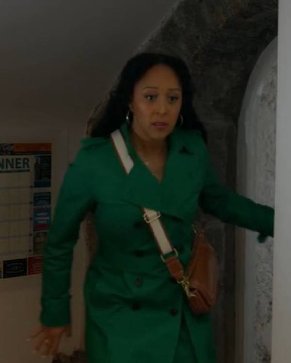 Haunted Harmony Mysteries: Buried at C Tamera Mowry Green Coat