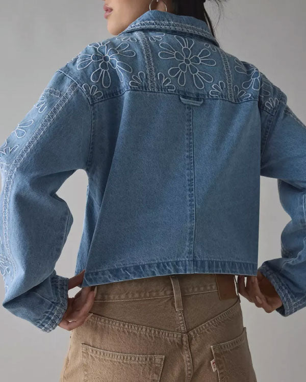 Heartland S19 Katie Fleming Morris Floral Denim Jacket