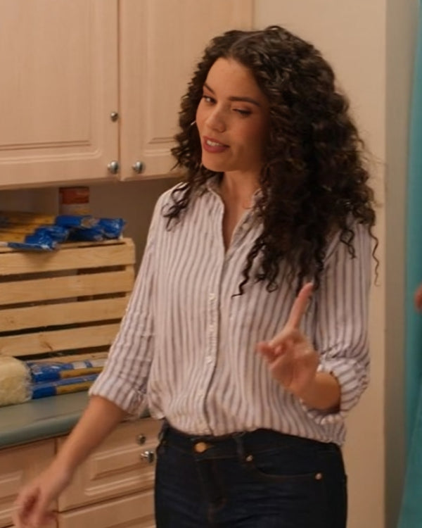 Hearts Around the Table: Kiki’s Fourth Ingredient Kathryn Davis Striped Shirt