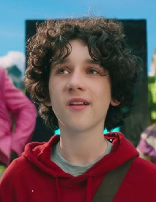 A Minecraft Movie Sebastian Eugene Hansen Red Hoodie