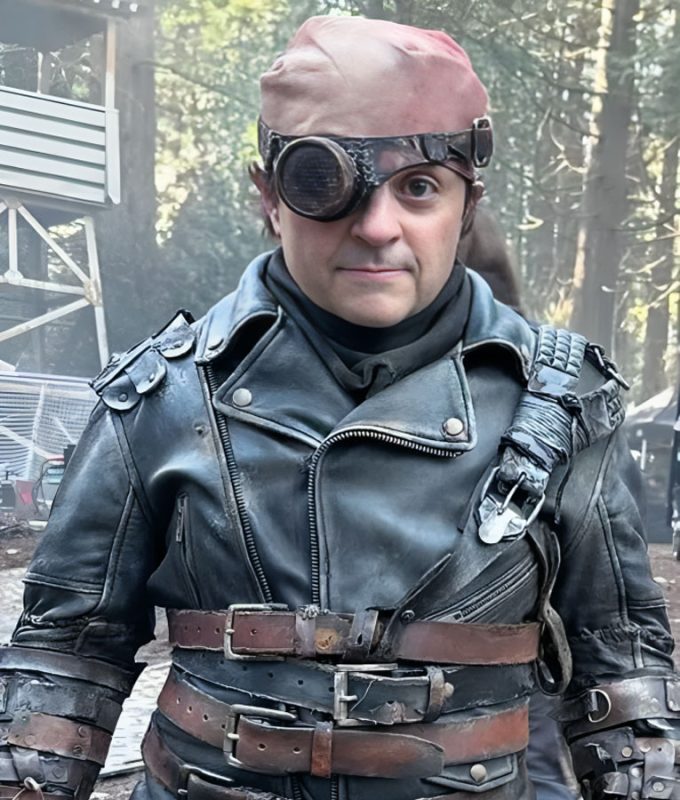 Henry Danger The Movie 2025 Michael D. Cohen Black Leather Jacket