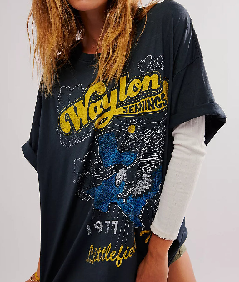 High Potential S02 Morgan Gillory Waylon Jenning T-Shirt