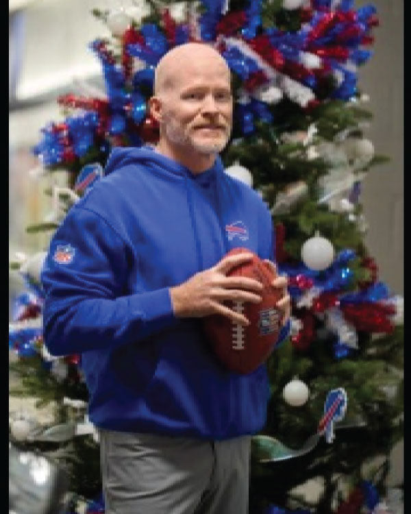 Holiday Touchdown: A Bills Love Story 2025 Sean McDermott Hoodie