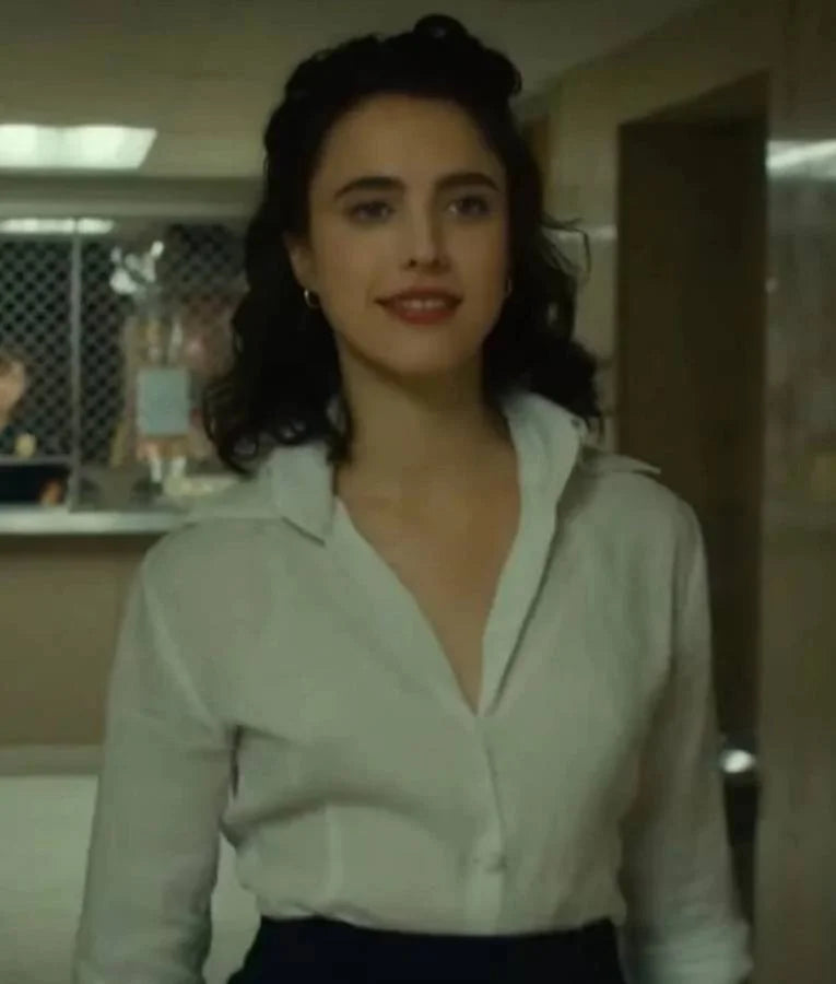 Honey Don’t! Margaret Qualley White Shirt