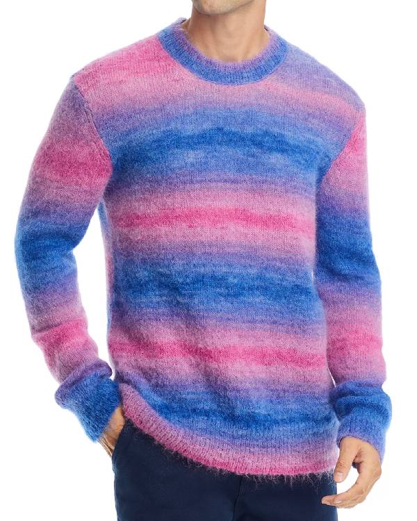 House of Payne Lance Gross Pink/Blue Ombre Sweater