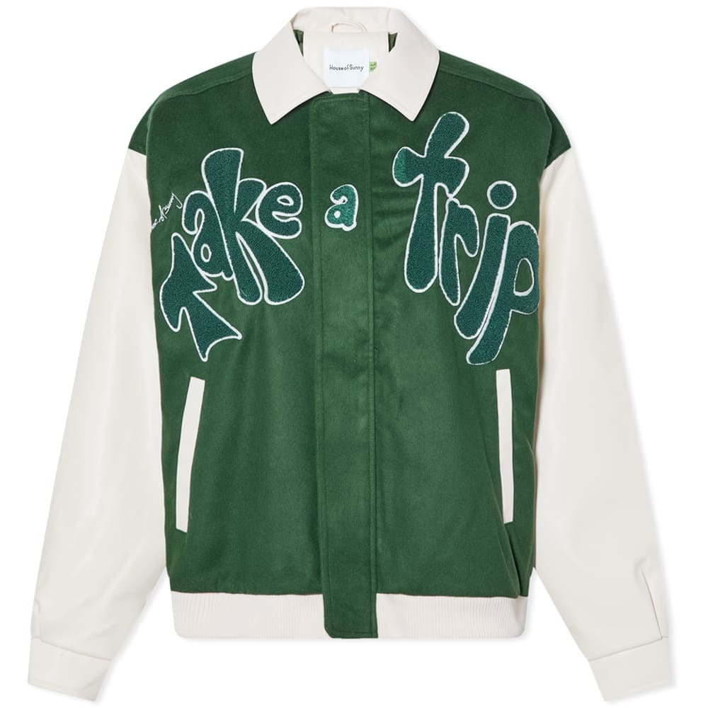 HouseOfSunnyTakeATripGreenBomberJacket
