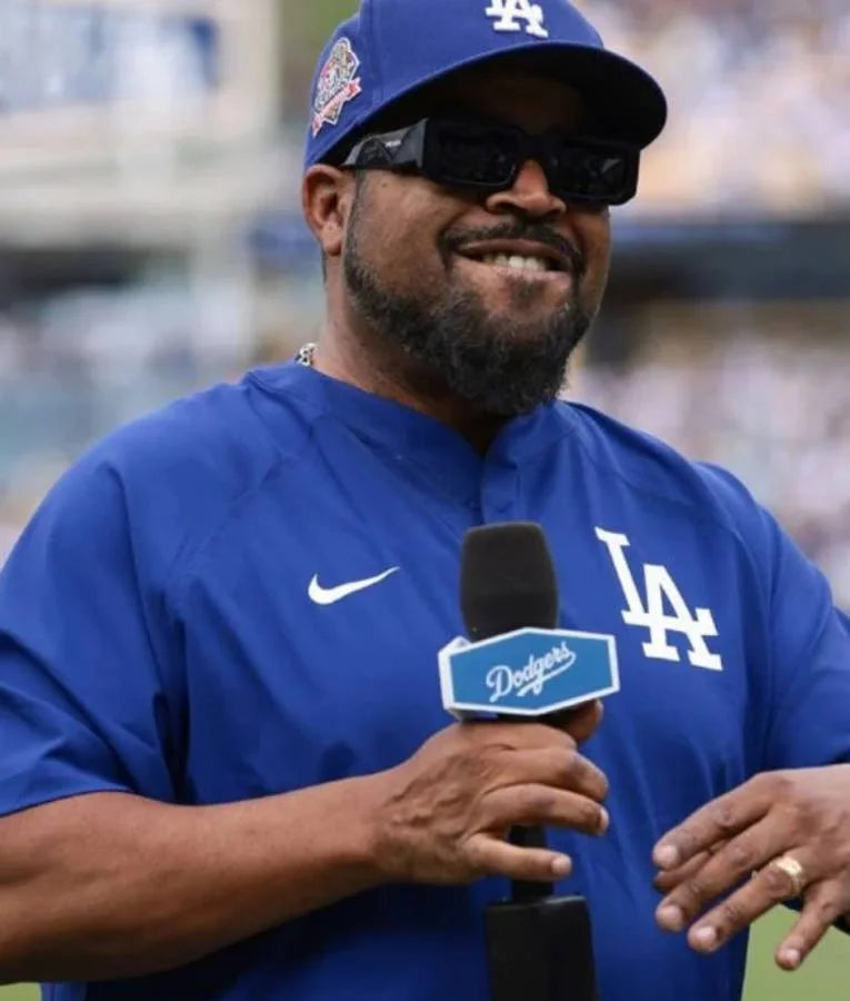 Ice Cube Los Angeles Dodgers Short Sleeve Shirt