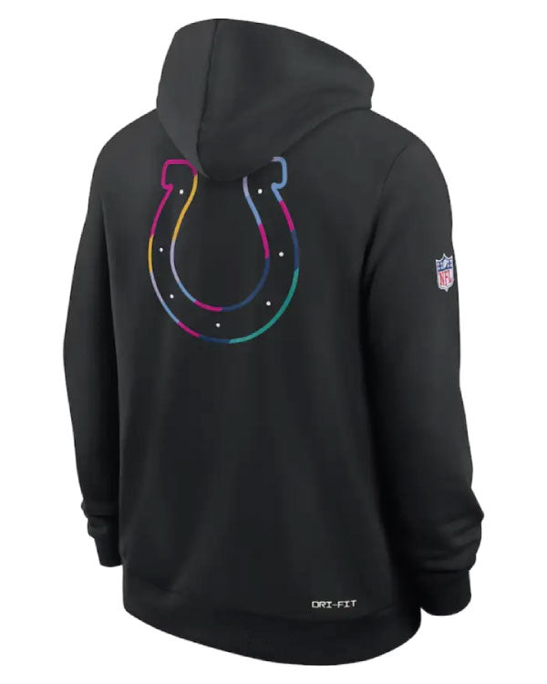 Indianapolis Colts Black 2025 Crucial Catch Hoodie