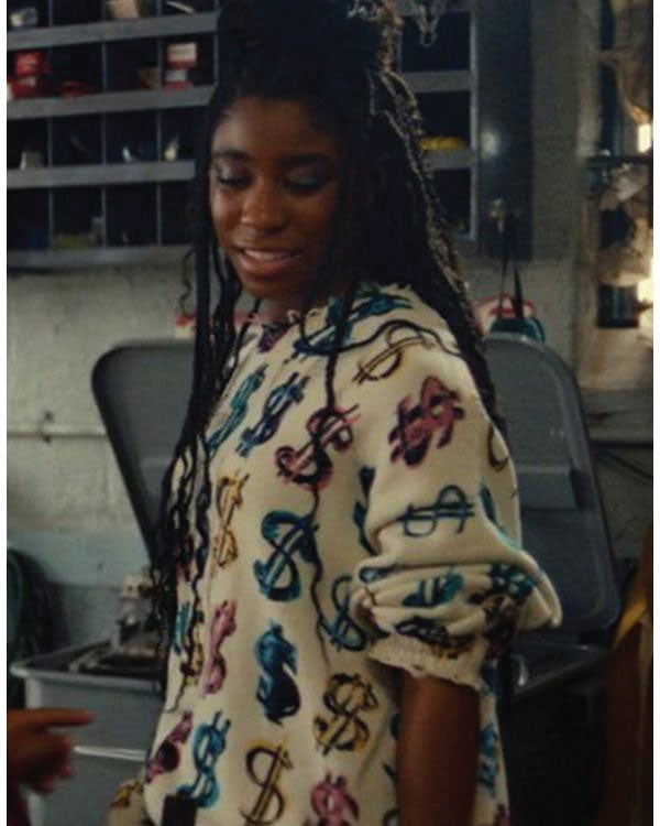 Ironheart 2025 Lyric Ross Dollars Print Sweater