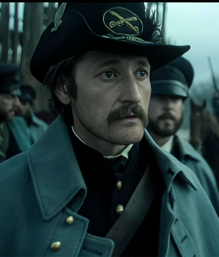 American Primeval 2025 Lucas Neff Wool-Blend Coat