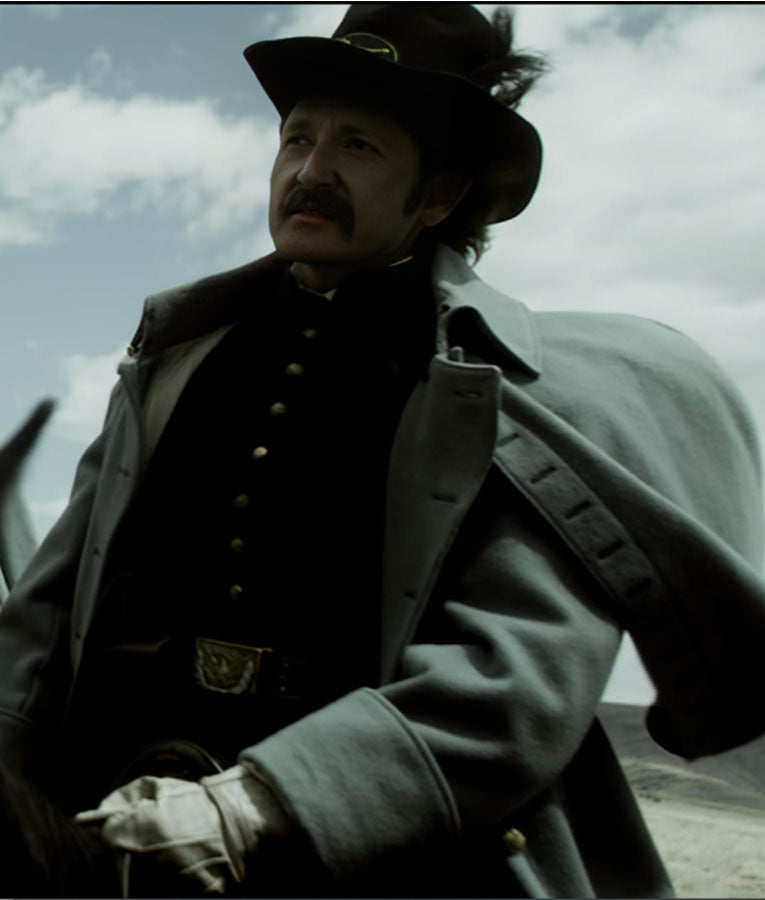 American Primeval 2025 Lucas Neff Wool-Blend Coat