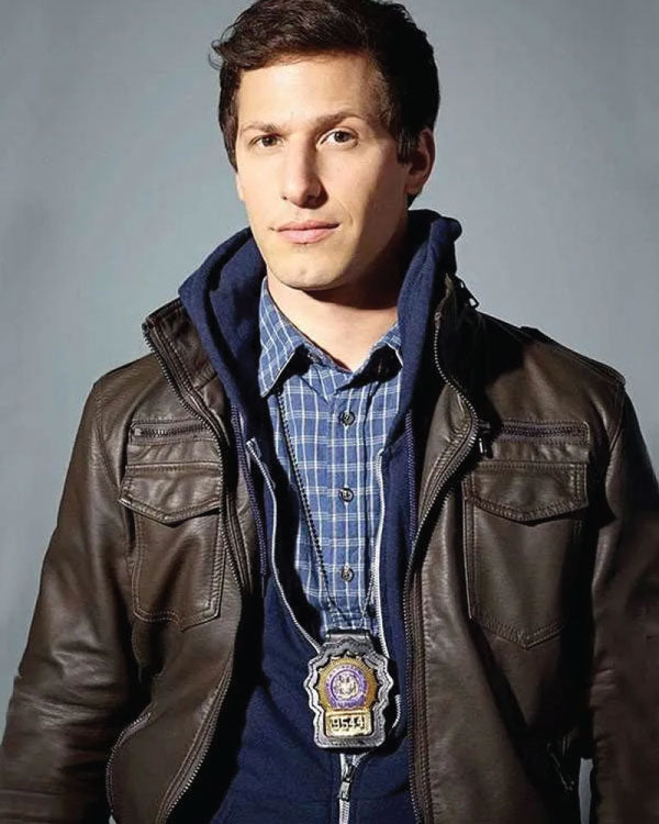 Jake Peralta Brooklyn Nine Nine Leather Jacket