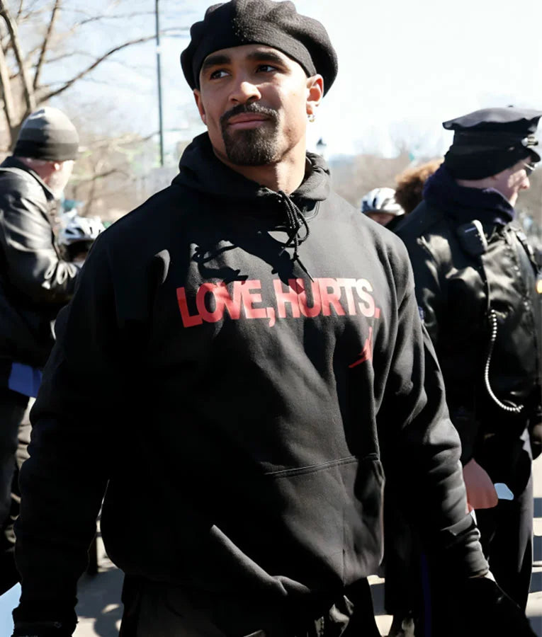 Jalen Hurts Eagles Super Bowl Championship Parade Hoodie