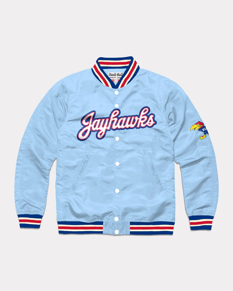 Jayhawks Script Letterman Jacket