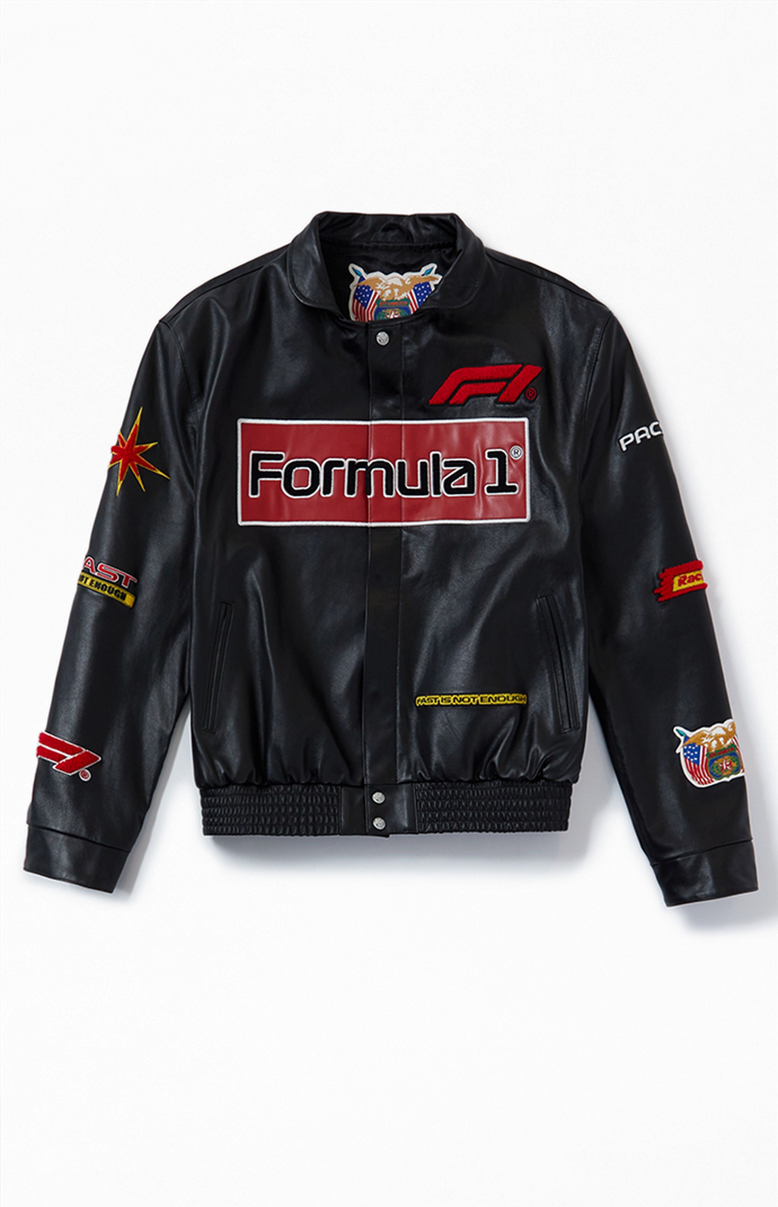 JeffHamiltonxFormula1LeatherRacingJacket