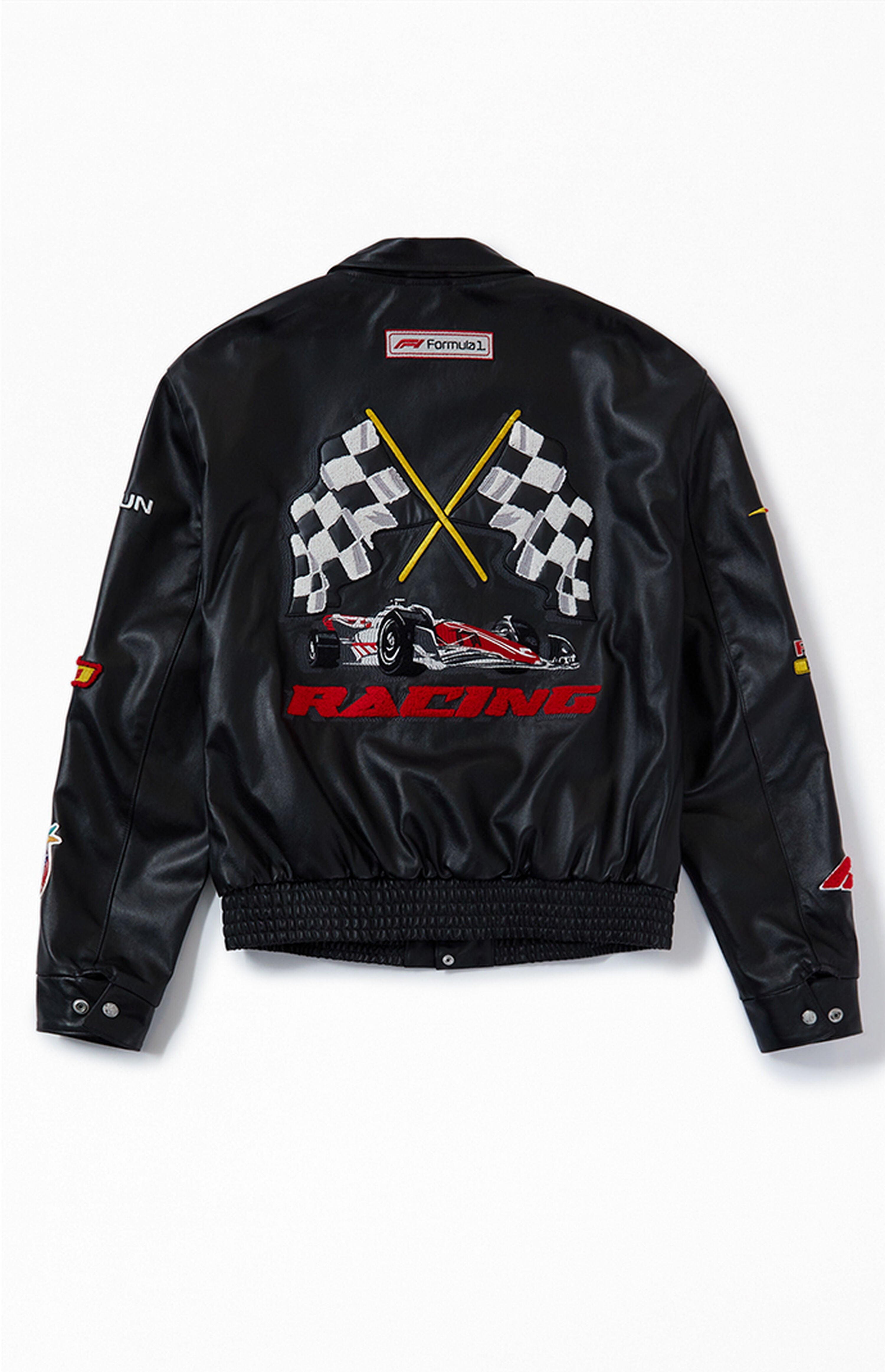 JeffHamiltonxFormula1LeatherRacingJackets